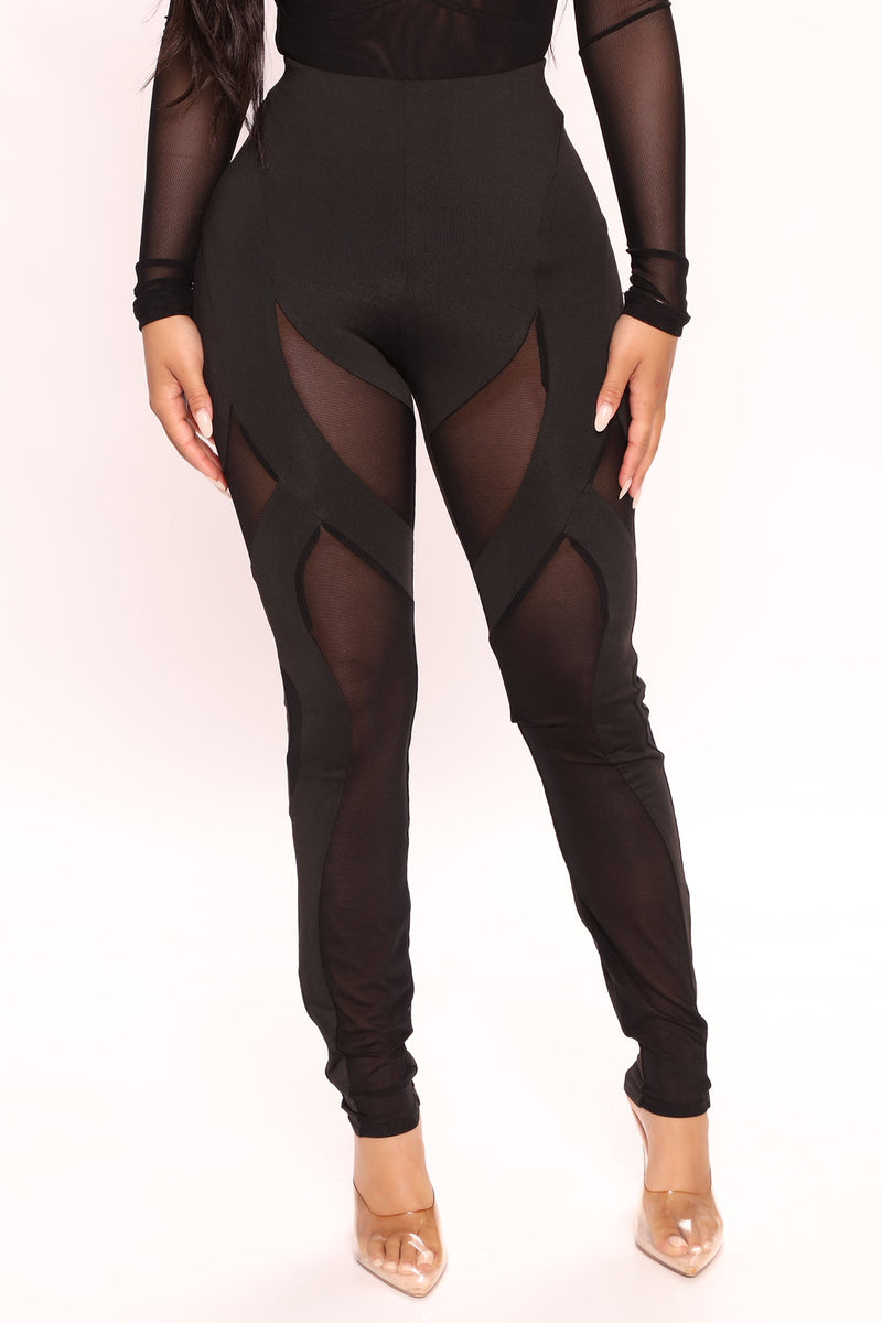 Fashion nova mesh leggings shop