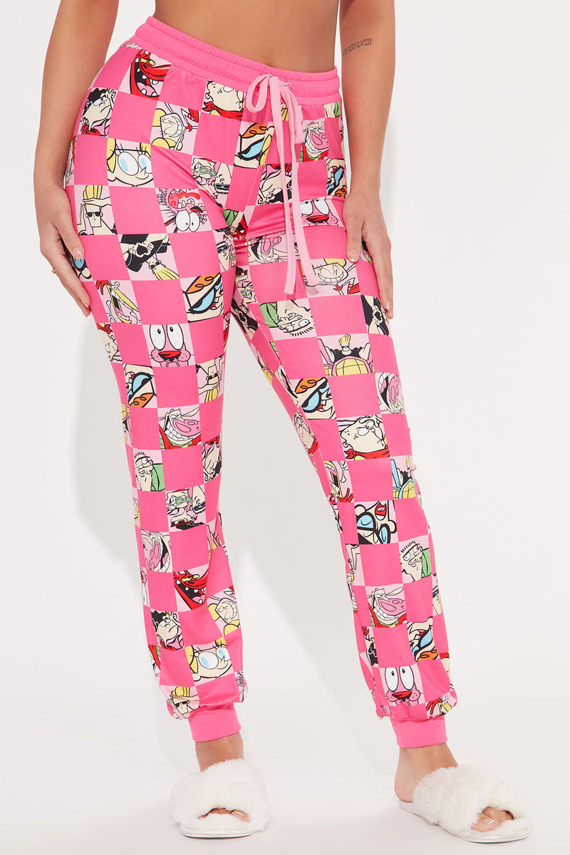 Cartoon Network PJ Joggers - Hot Pink/combo, Fashion Nova, Lingerie &  Sleepwear