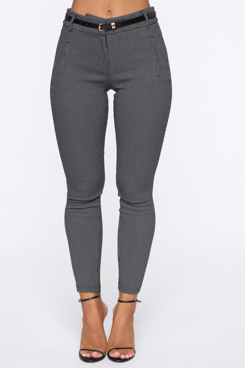 Jacqueline Belted Pants Black Fashion Nova, Pants Fashion Nova