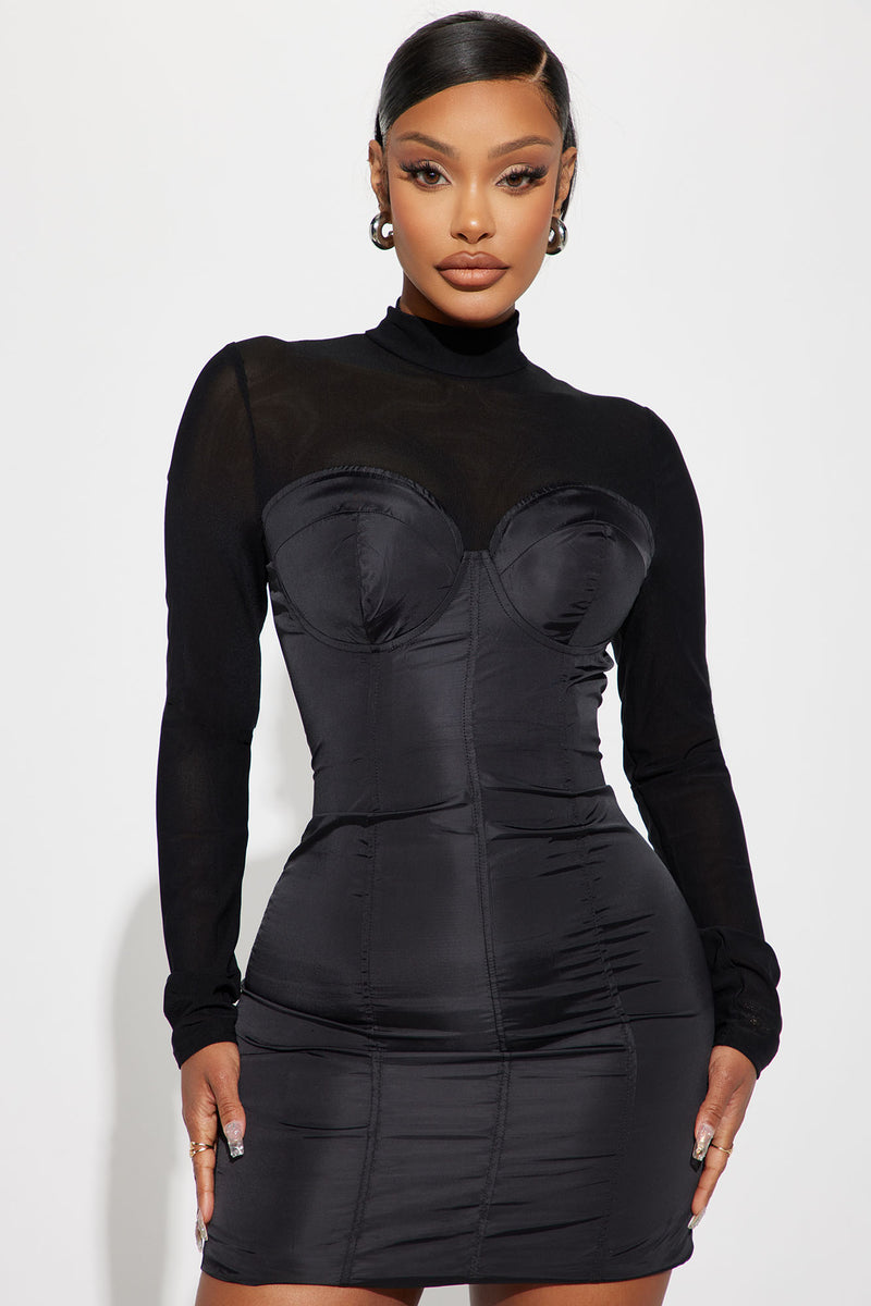 Stop staring black dress hotsell
