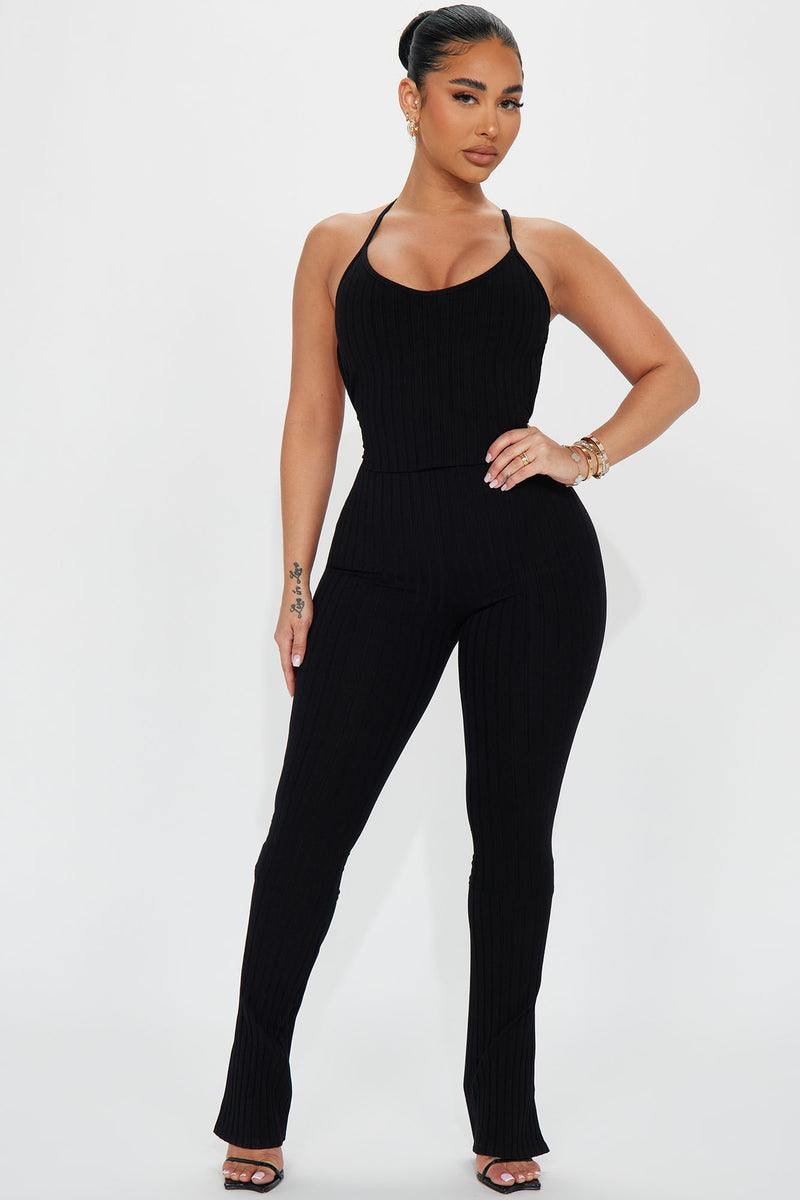 All black jumpsuit fashion nova store