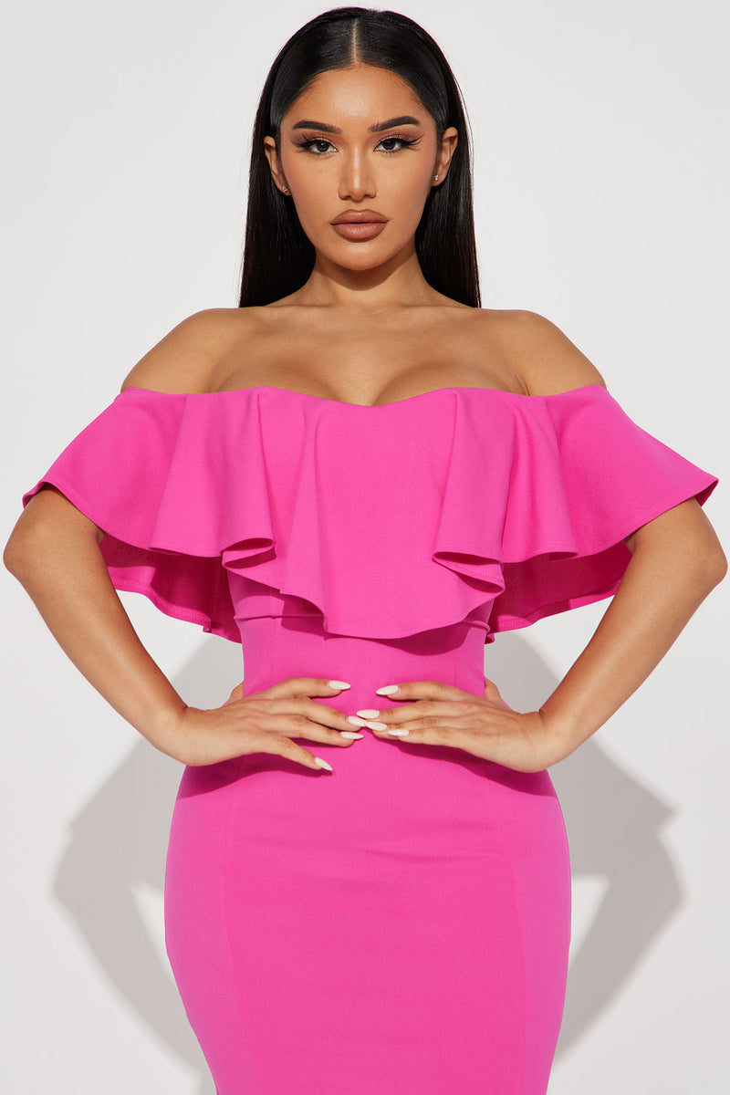 Pink dress fashion top nova