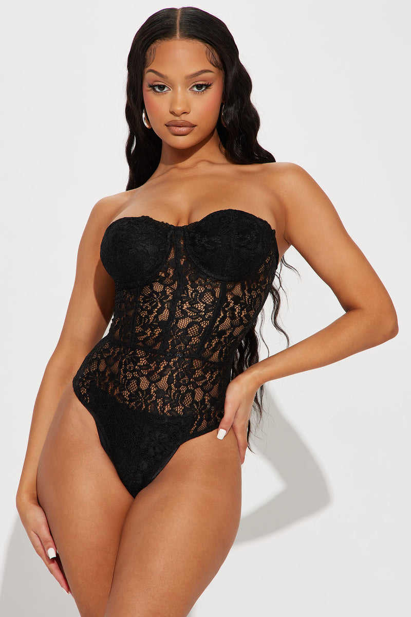 Lily Lace Bodysuit Black Fashion Nova Bodysuits Fashion Nova