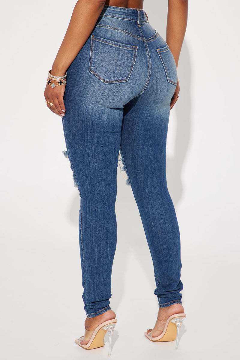Fashion nova top tough luck jeans