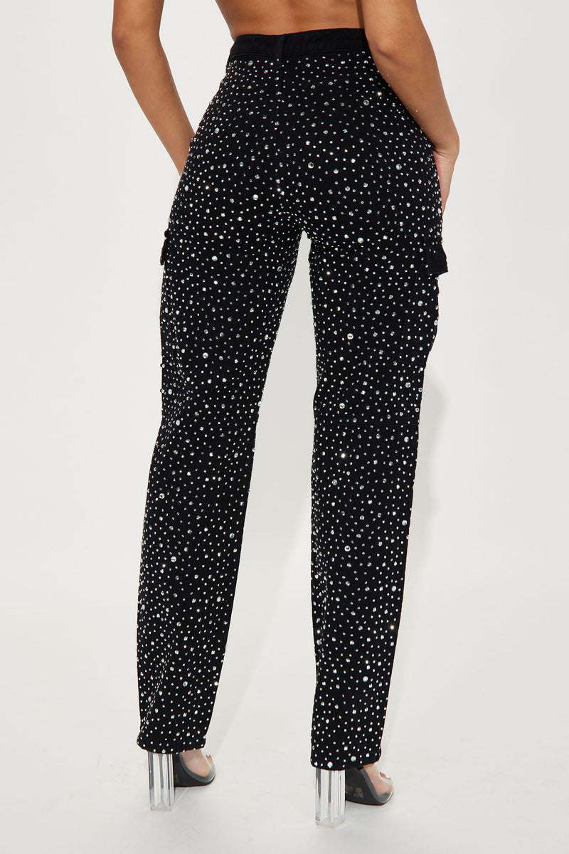 Fashion nova rhinestone jeans store