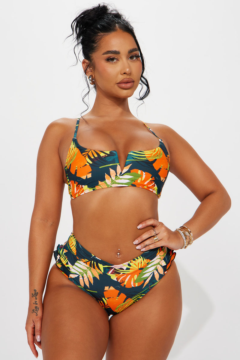 Jungle Cruise Bralette Bikini Top - Multi Color | Fashion Nova, Swimwear |  Fashion Nova