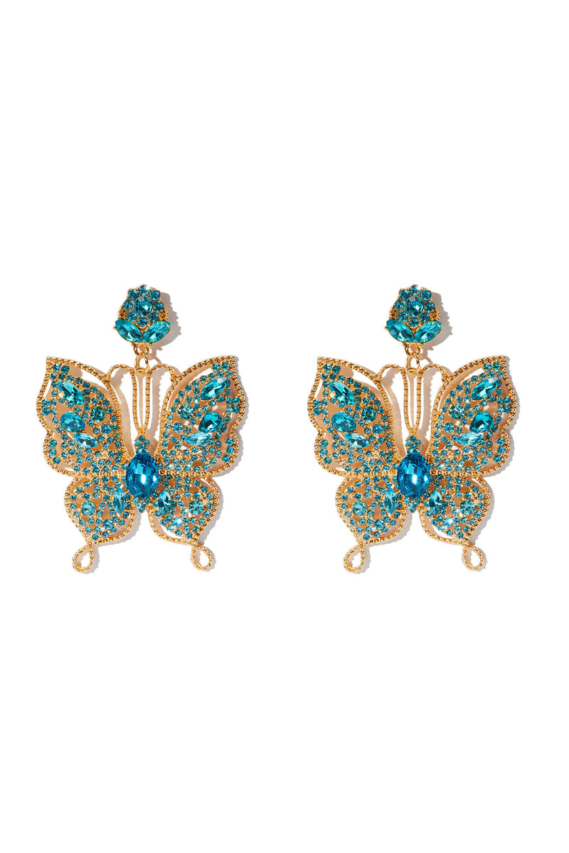 Fashion nova 2024 butterfly earrings