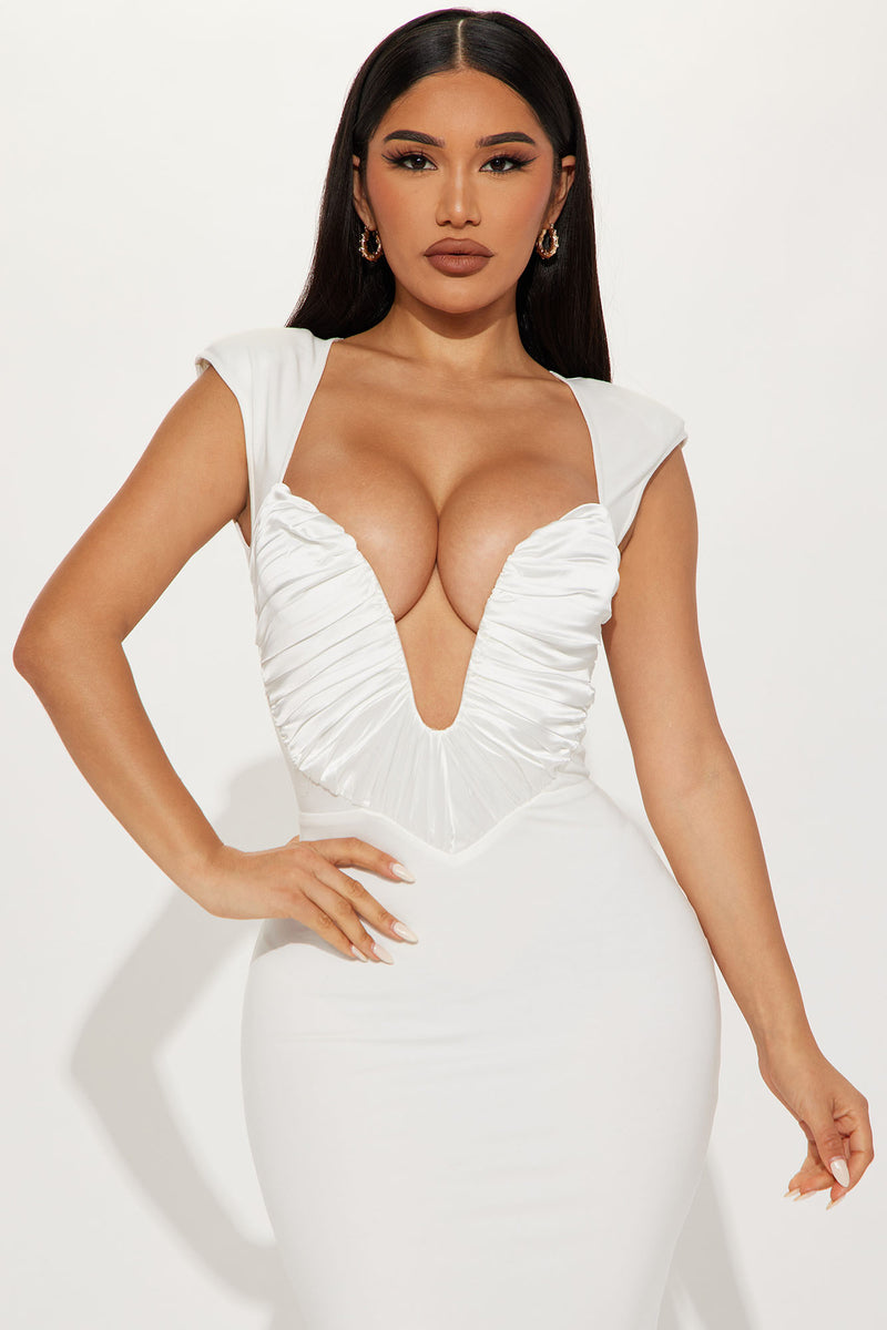White tight dress fashion store nova