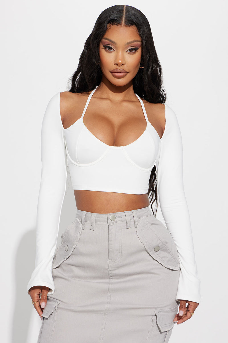 White fashion nova clearance