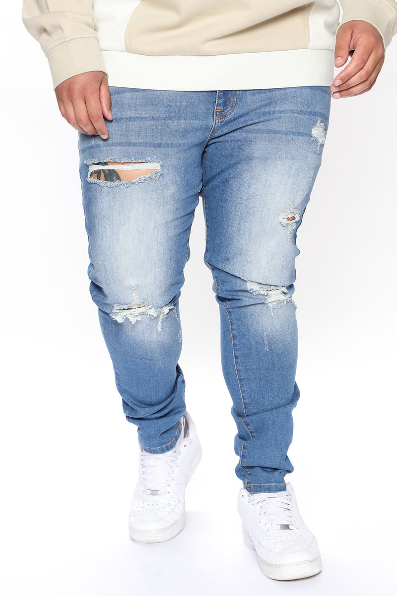 Kellen Skinny Jean - Medium Wash | Fashion Nova, Mens Jeans | Fashion Nova