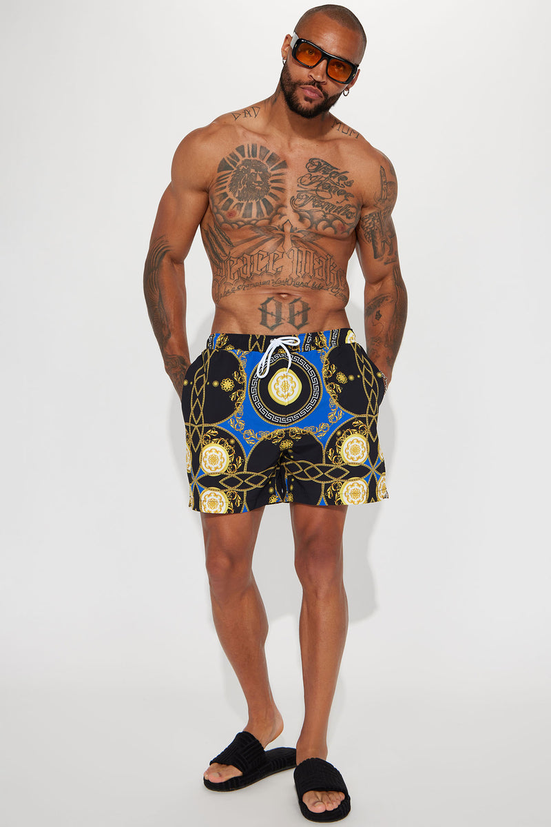 Mens baroque hot sale swim shorts