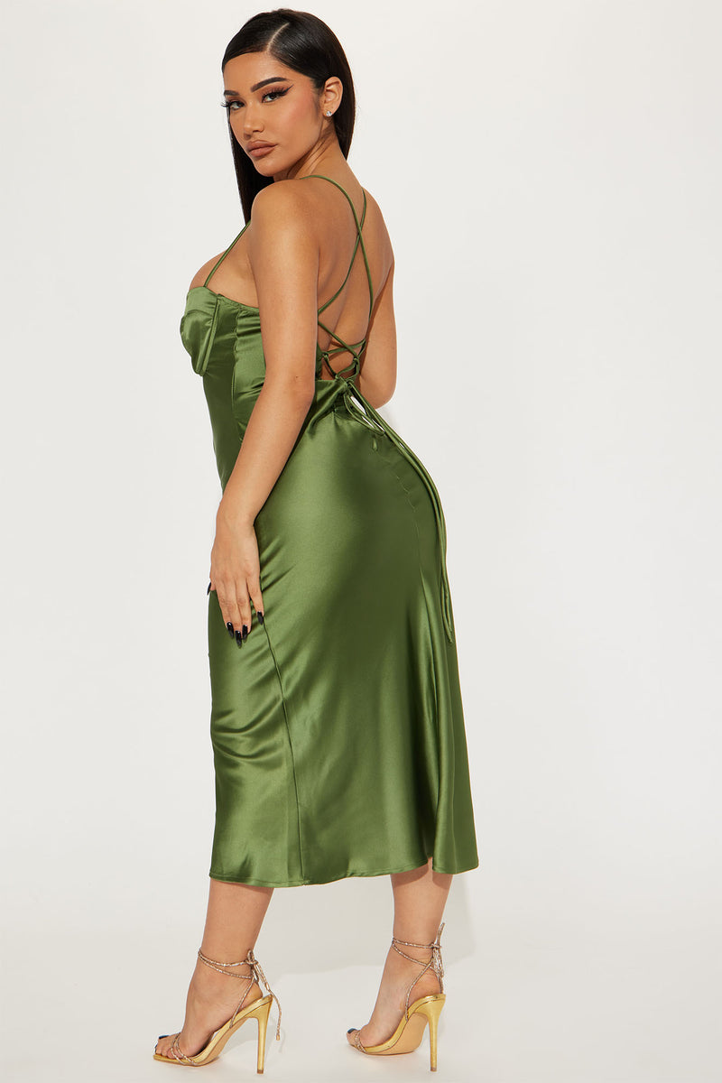 Decadence satin dress fashion store nova