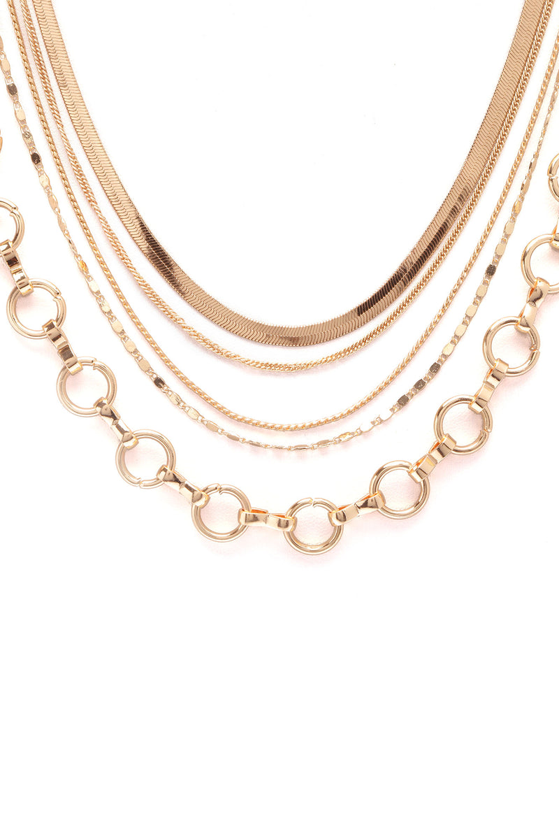 We Ride Layered Necklace Gold Fashion Nova, Jewelry Fashion Nova