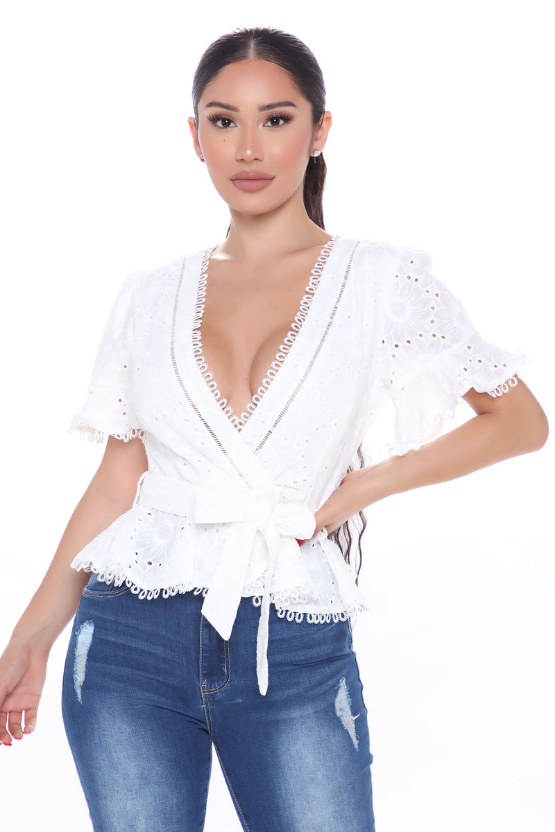 Fashion nova top peplum top