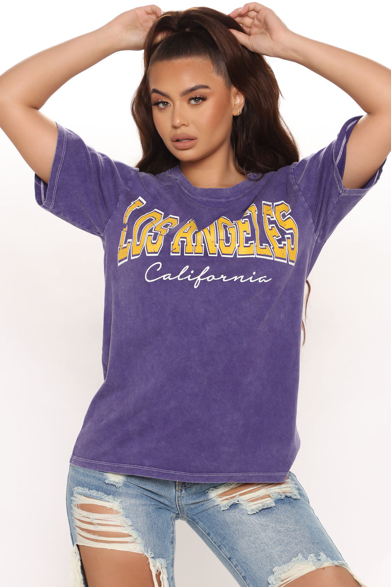 T shirt hotsell lakers femme