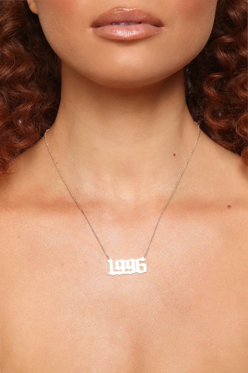 1996 necklace clearance real gold