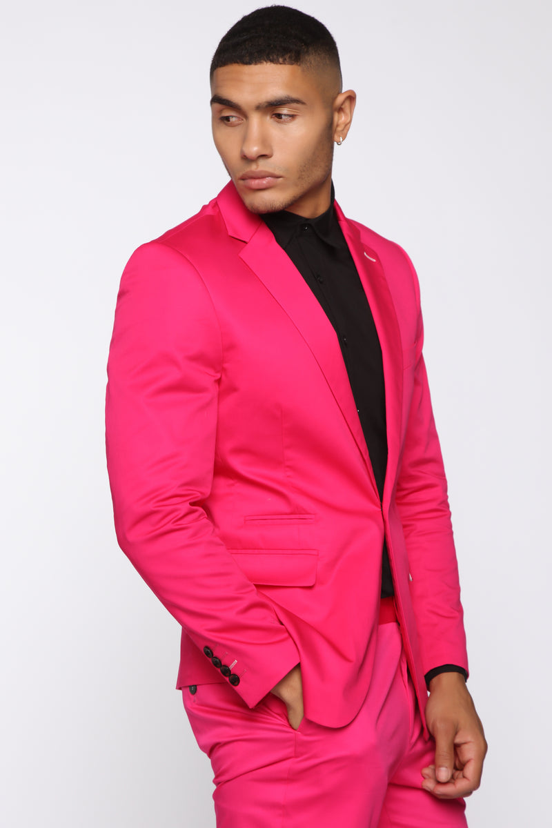 Fashion nova deals pink suit