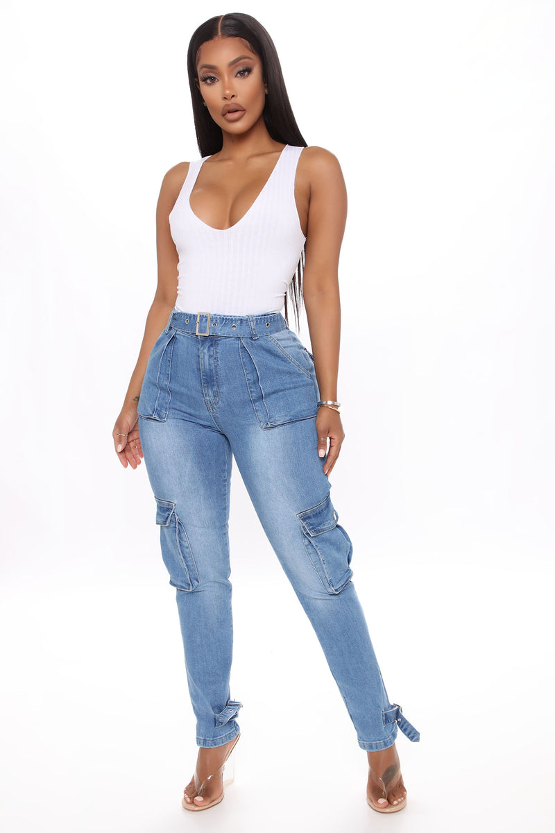 Fashion nova store cargo joggers