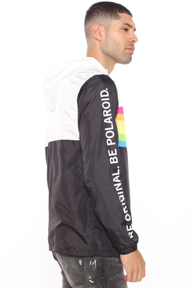 Polaroid windbreaker store plus size