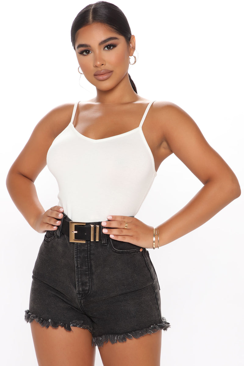 Too Far Gone Leather Belt Black Fashion Nova Accessories