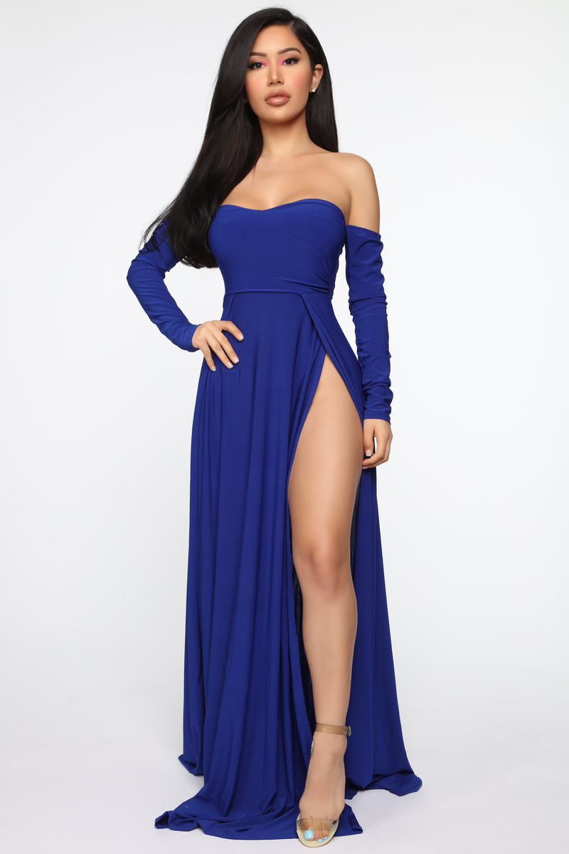 Off the shoulder dress fashion nova hot sale