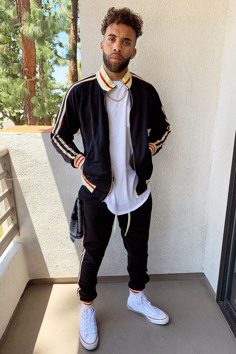Fashion nova track cheap pants