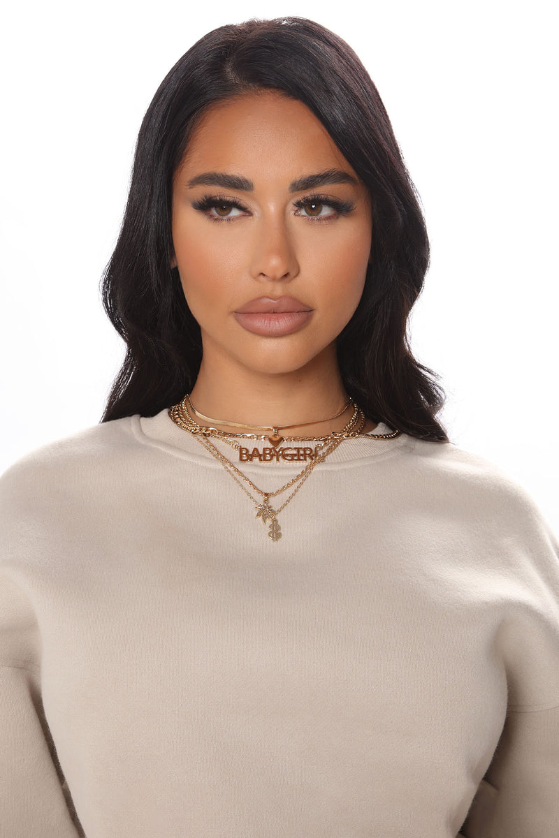 Baby girl 2024 necklace fashion nova
