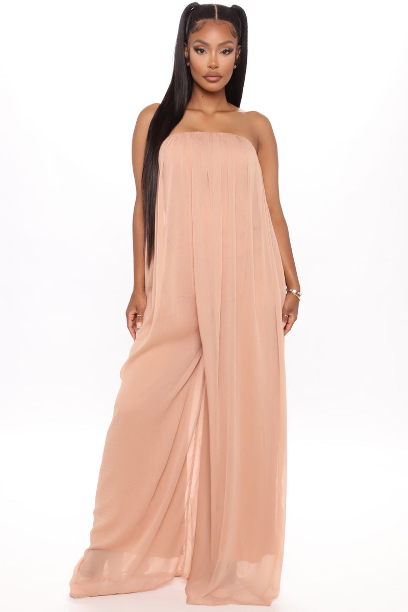 Fashion nova shop wide leg jumpsuit