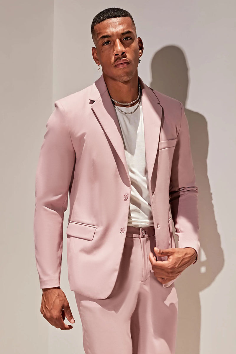 Fashion nova pink hot sale suit