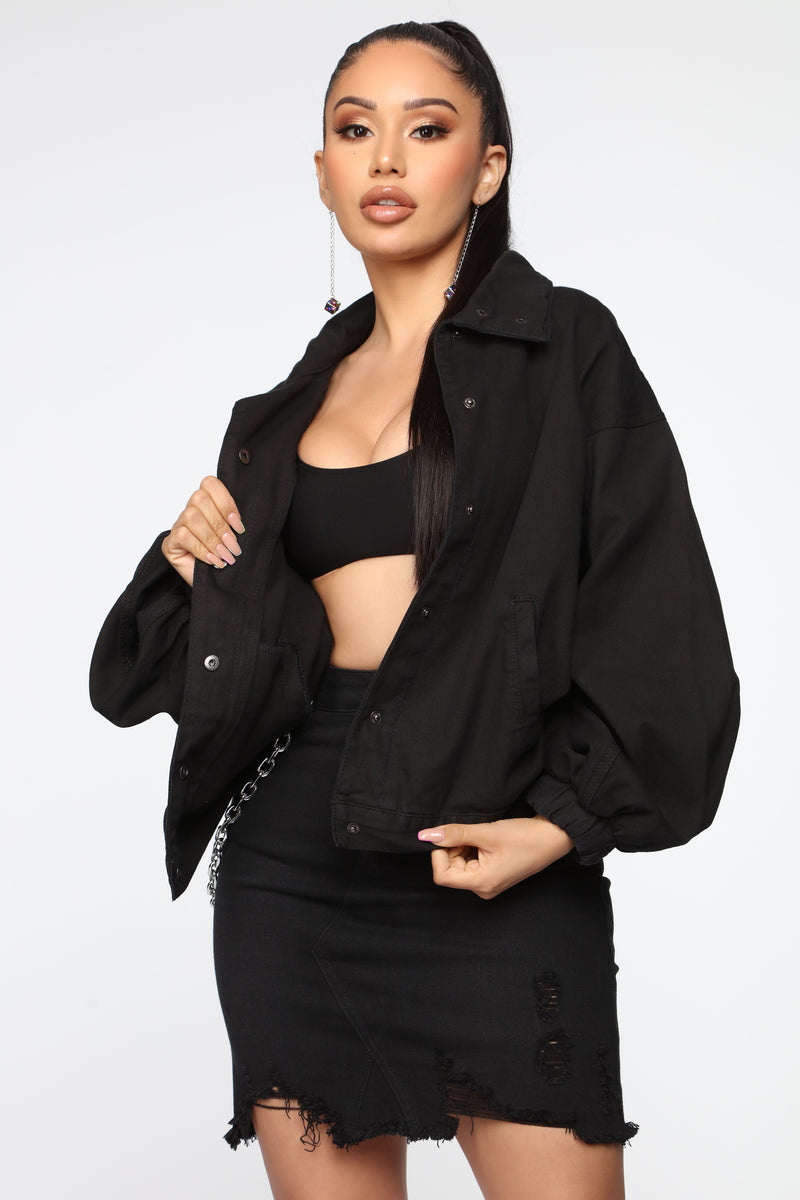 Fashion nova trixie girl denim jacket clearance