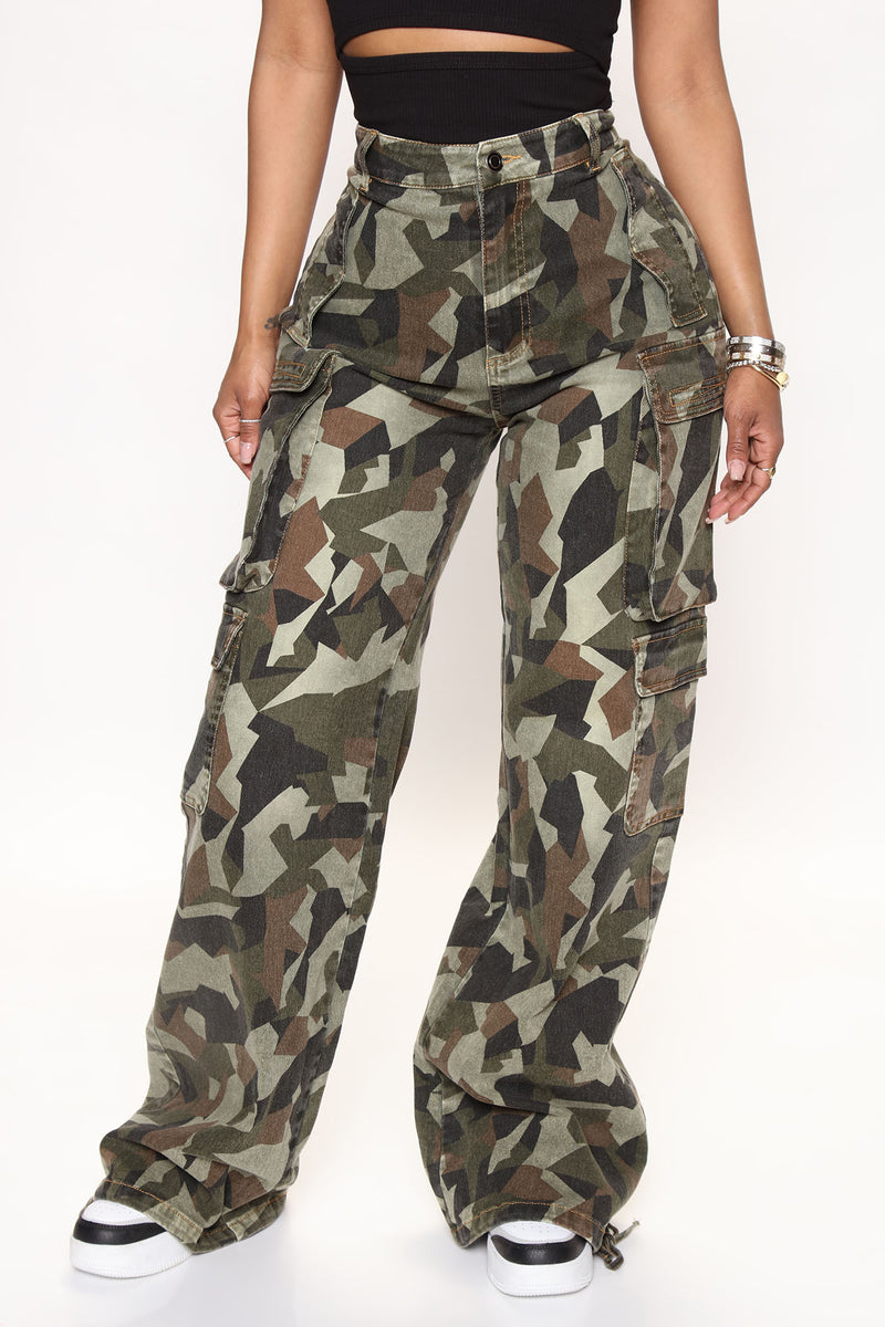 Out Of Sight Cargo Pant 32 Camouflage Fashion Nova Pants