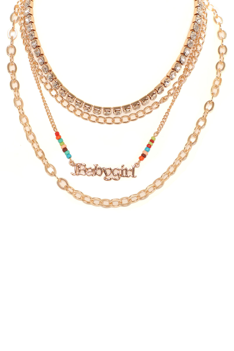 Baby girl 2024 necklace fashion nova