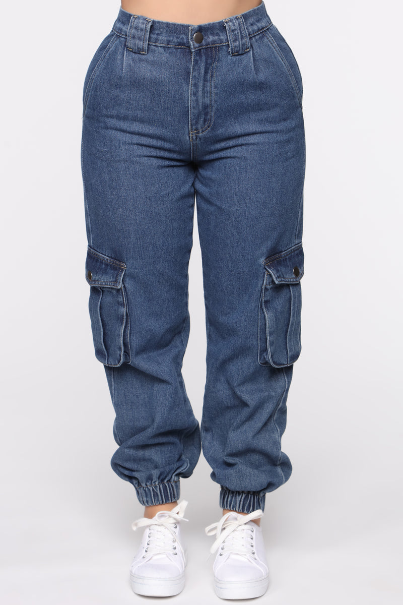 Leslie cargo shop joggers