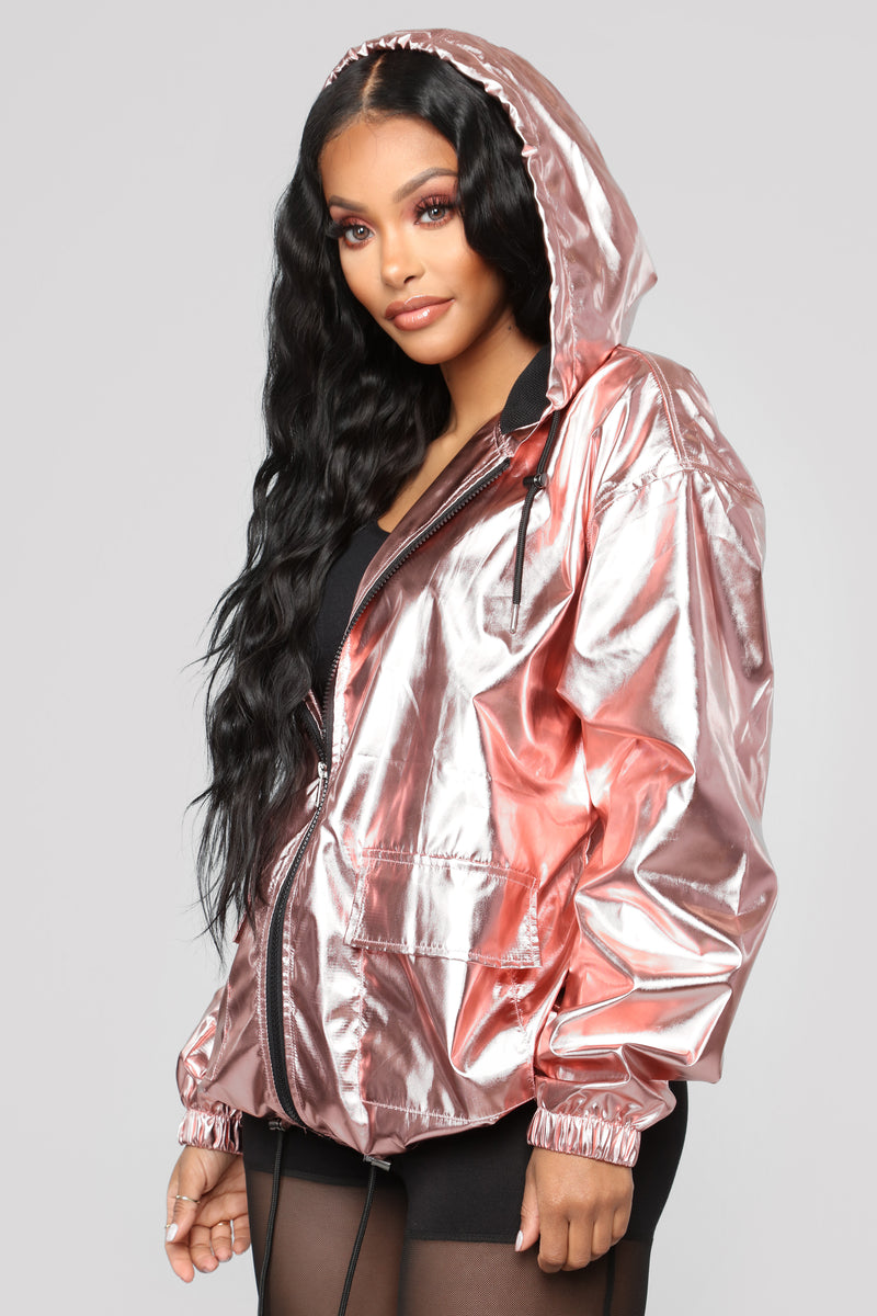 Take Me To Space Jacket Rose Gold Fashion Nova Jackets