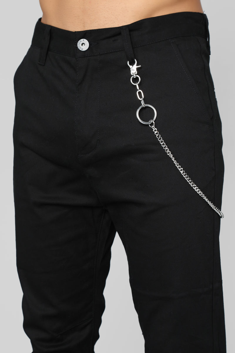Henderson Pant Chain Silver Fashion Nova, Mens Accessories