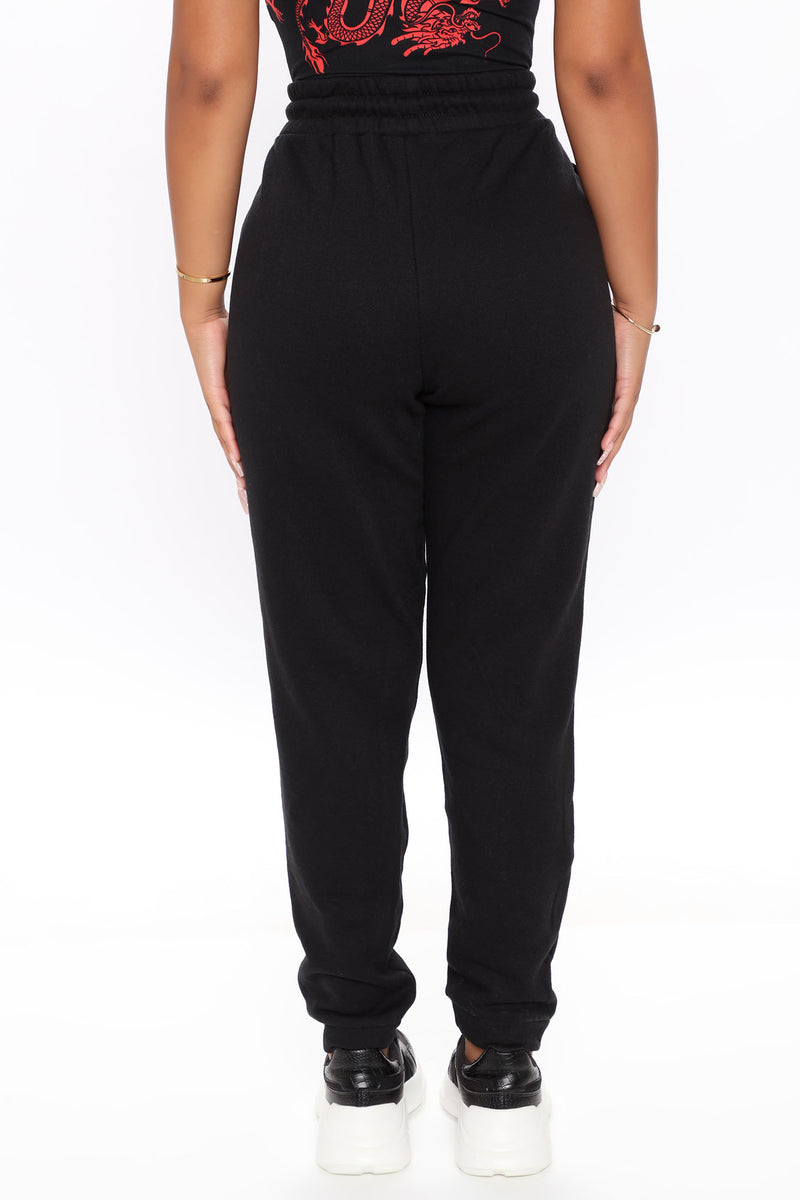 Fashion nova shop black joggers