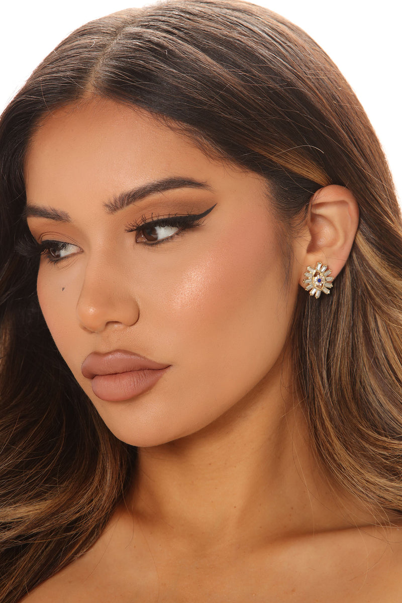 Keep An Eye Out Stud Earring Fashion Nova, Jewelry