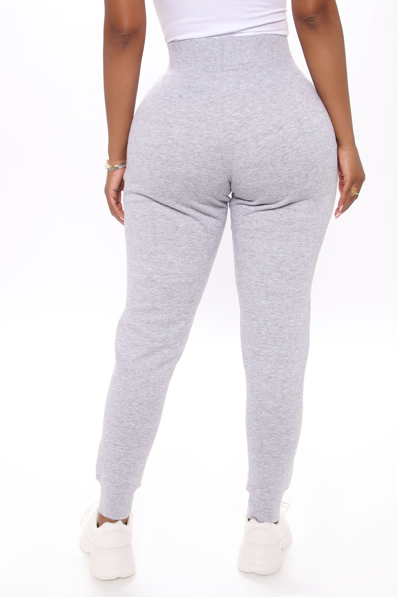 Fashion nova grey best sale joggers