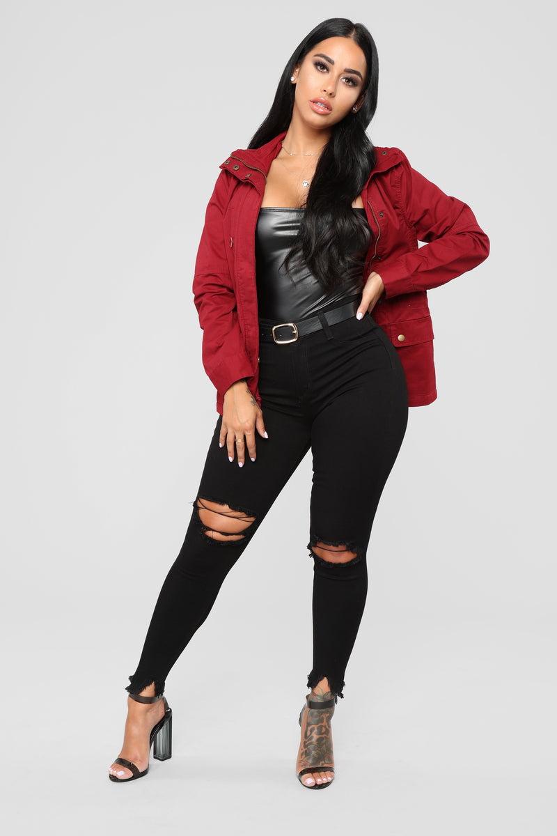 Fashion nova combat jacket cheap