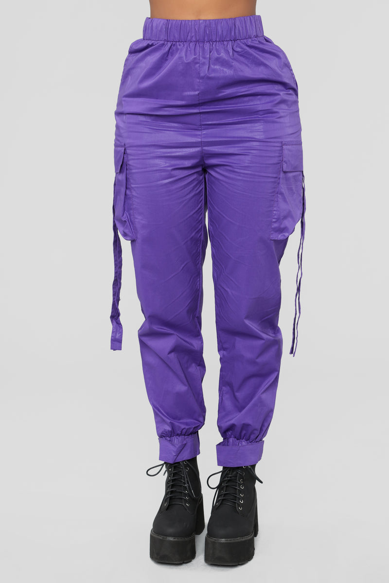 Zoie Cargo Pants Purple