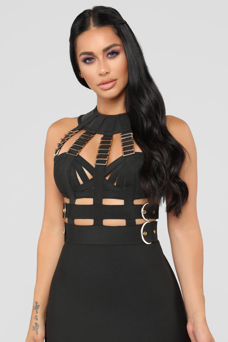 Kimberly bandage dress white discount
