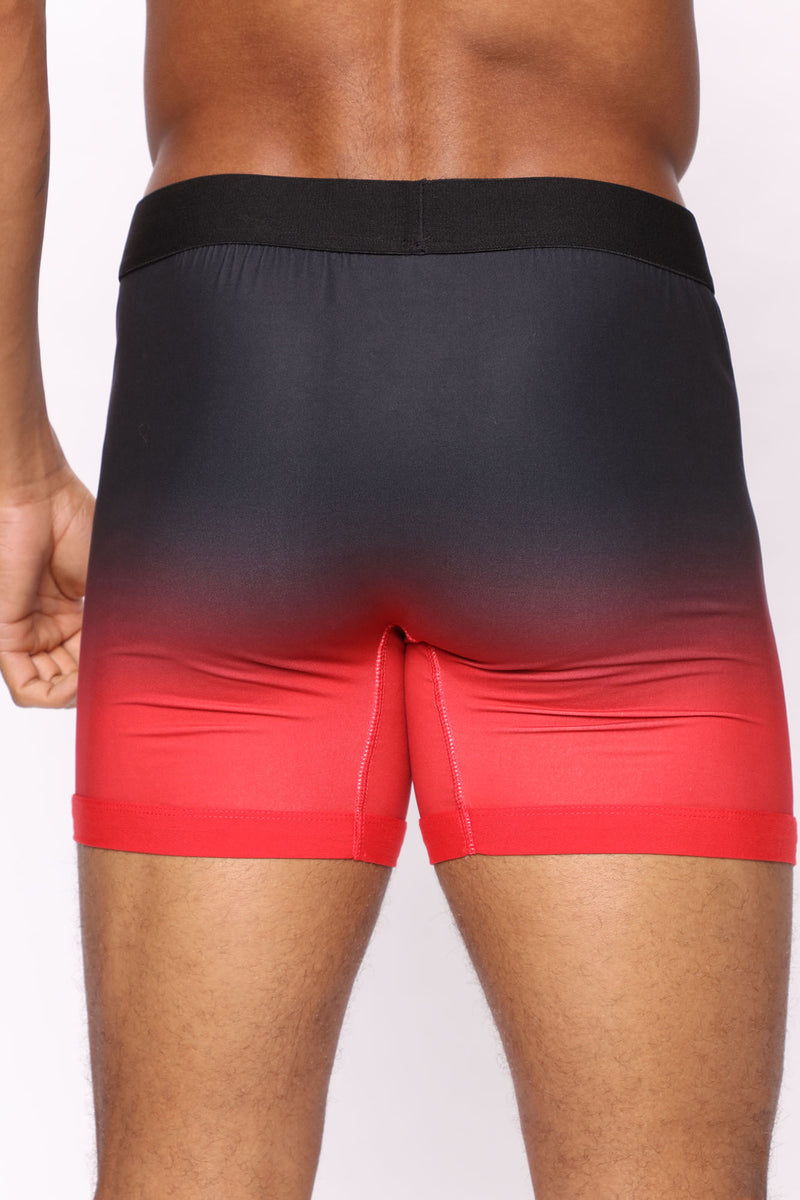 FN Ombre On Me Boxer Brief 3 Pack - Red/combo