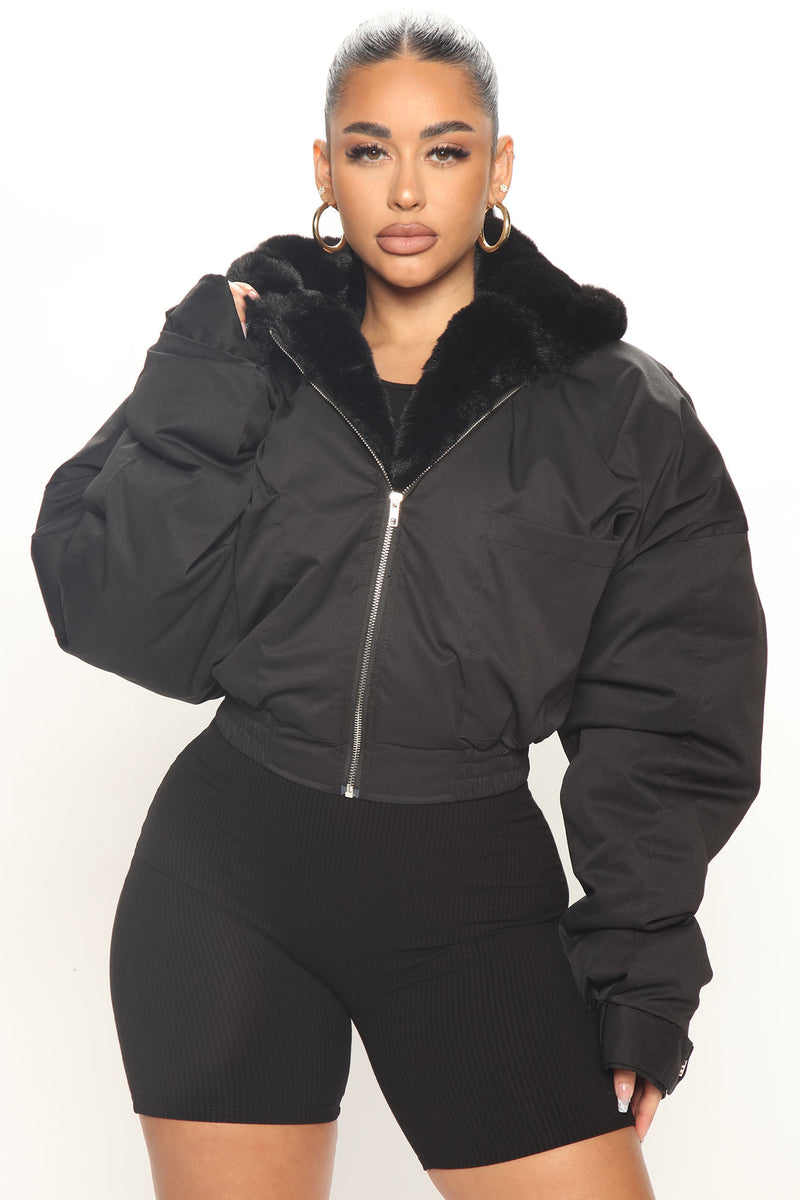 Black sales puffer jackets