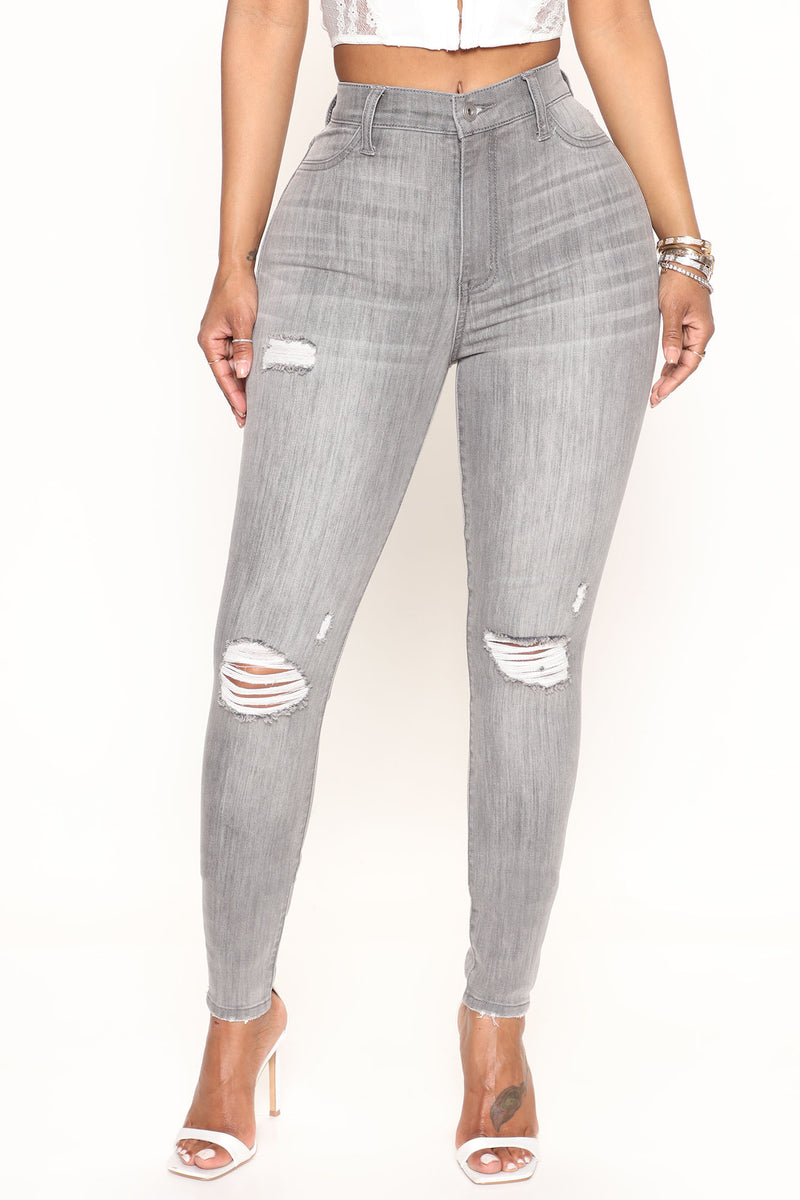 Grey fashion shop nova jeans