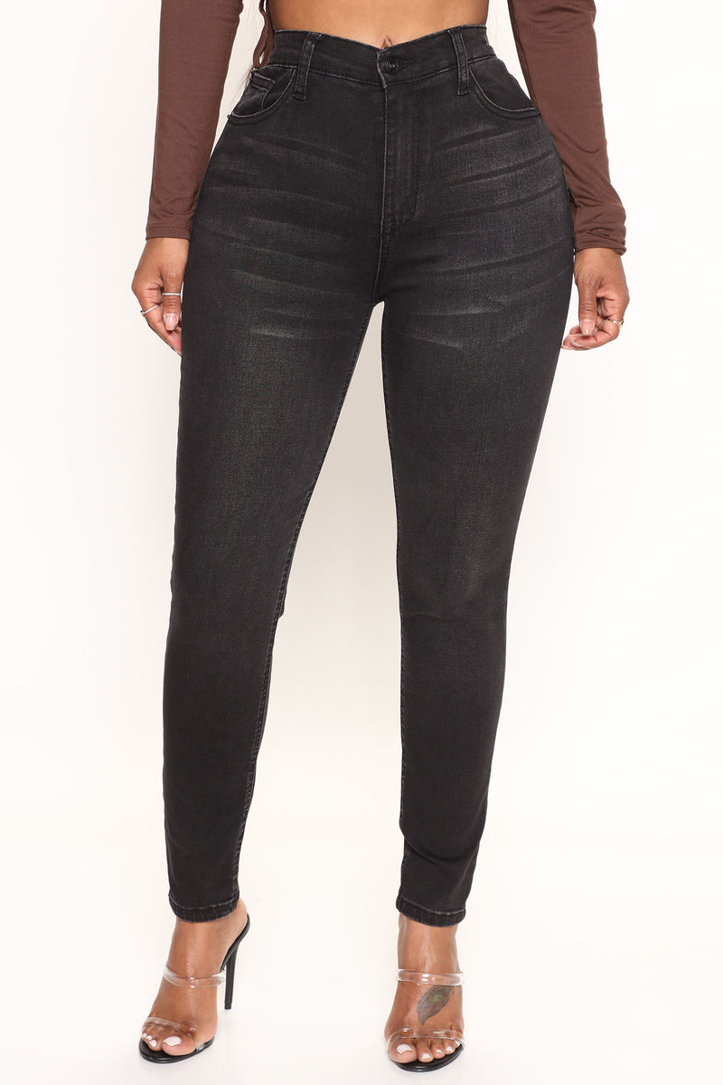 Going Out On The Town Skinny Jeans Black