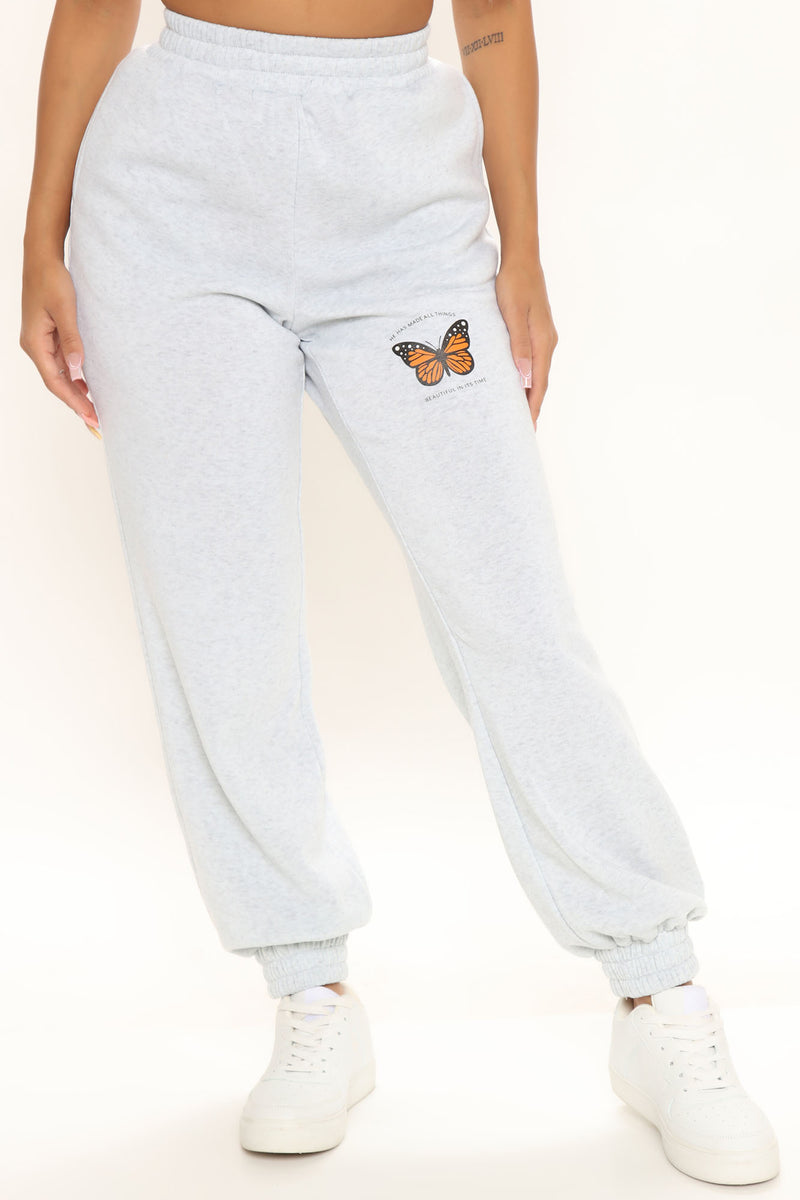 Butterfly joggers outlet fashion nova