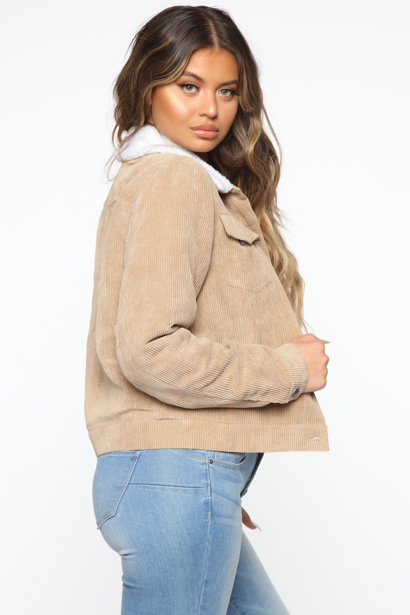Bianca cord new arrivals jacket