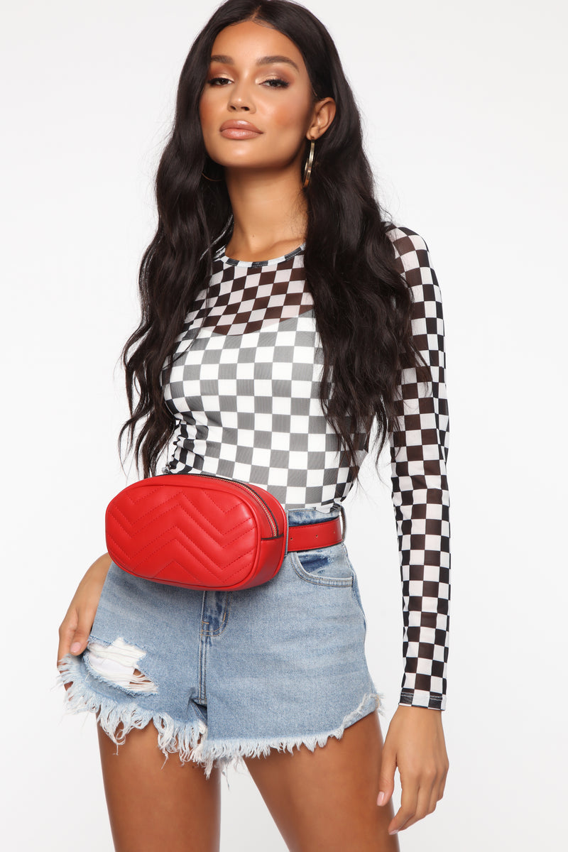 Fashion nova hip online bag