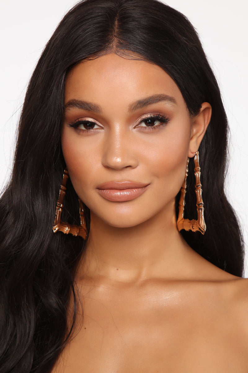 Hoop earrings fashion nova new arrivals