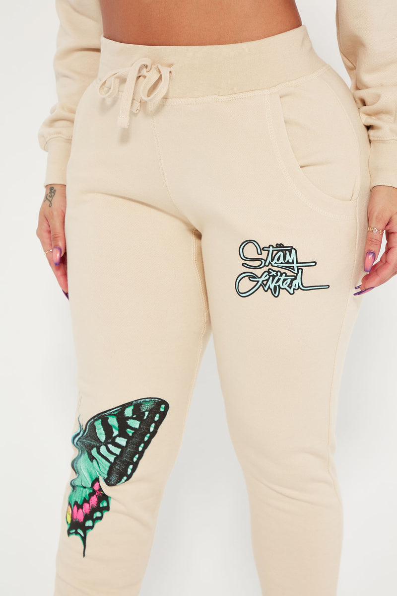 Butterfly joggers outlet fashion nova